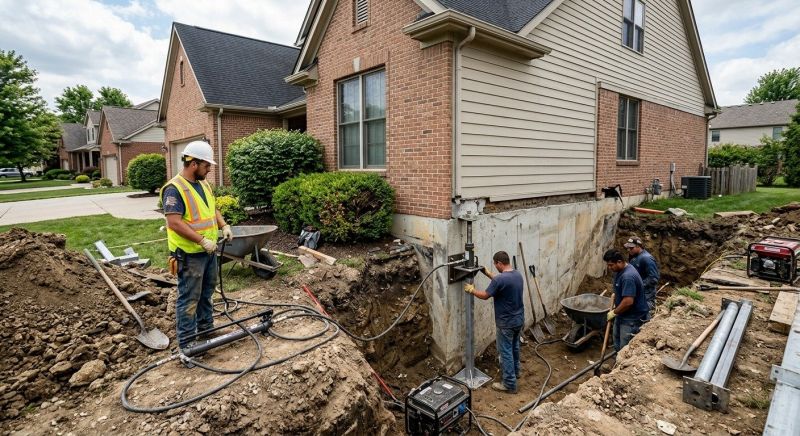 Home Foundation Repair in New London, CT