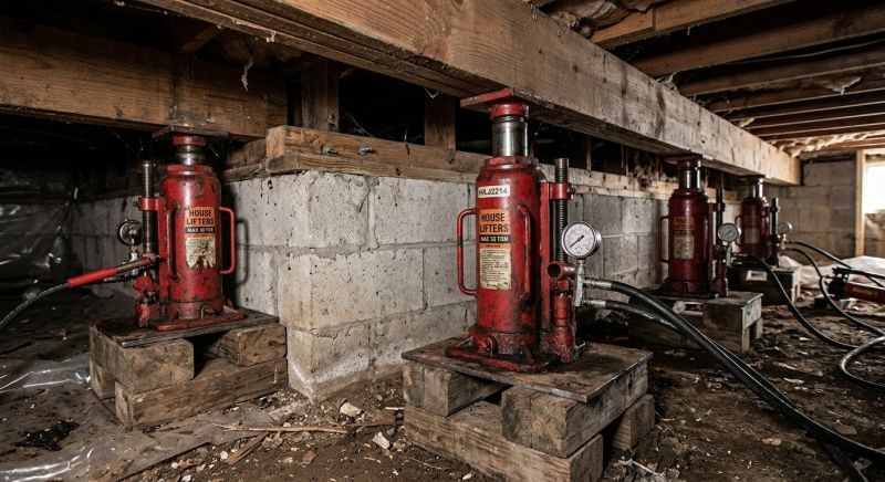 House Settling Repair in Mystic, CT