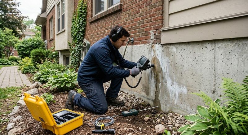 Leaking Foundation Repair in Mystic, CT