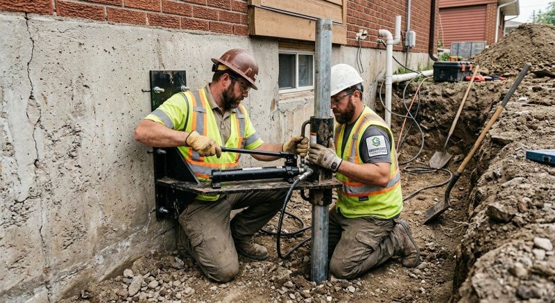 Settling Foundation Service in Ledyard, CT