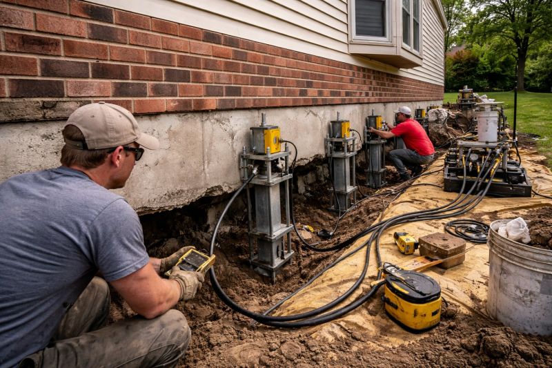 Settling Foundation Service in Orient, NY