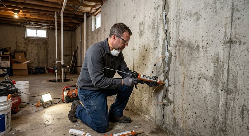 Structural Crack Repair in Mystic, CT