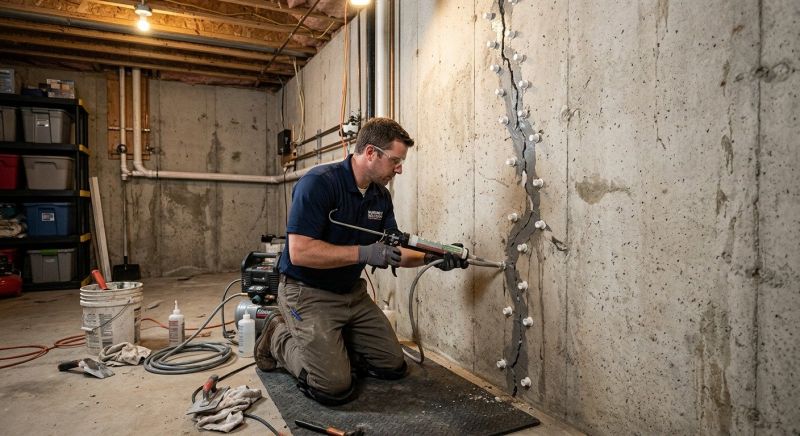 Structural Crack Repair in Mystic, CT