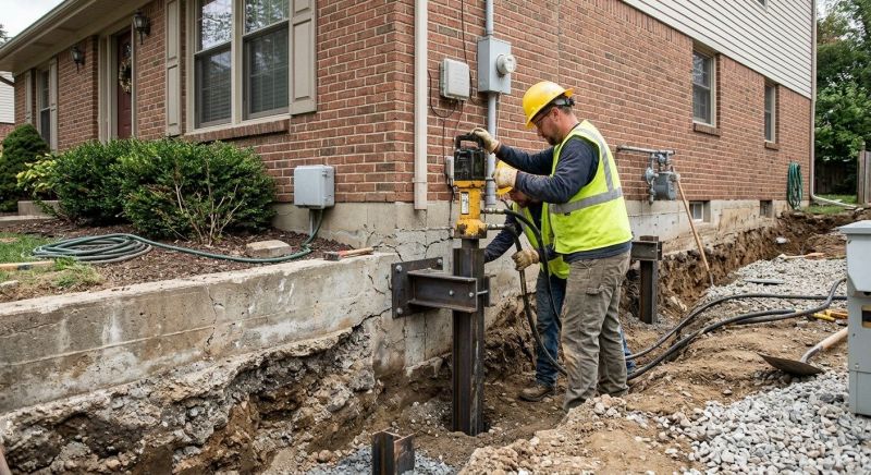 Structural Foundation Repair in East Lyme, CT
