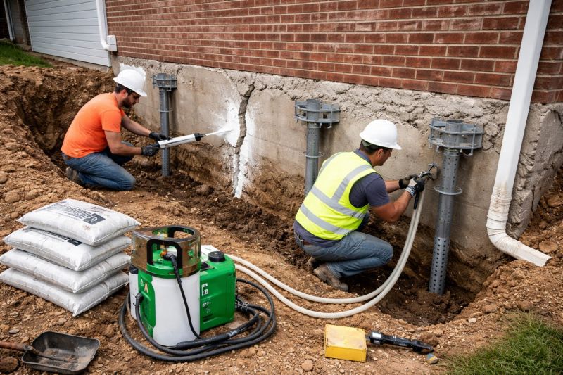 Structural Foundation Repair in Exeter, RI
