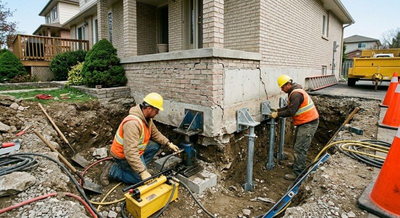 Structural Foundation Repair in Groton, CT